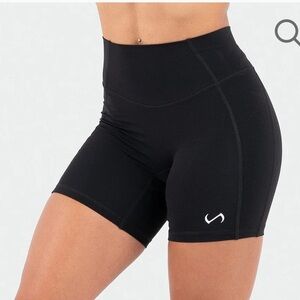 TLF Women's Black High-Waisted Shorts